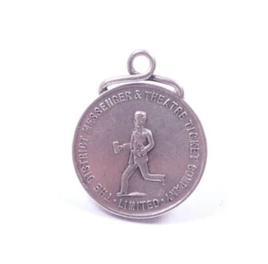 Antigua Medalla de Plata Esterlina Albert Compañía de Entradas al Mérito Premio 12,3 g - Imagen 1 de 6