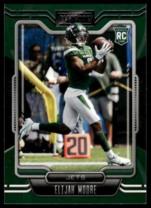2021 Panini Playbook #114 Elijah Moore New York Jets Rookie - Picture 1 of 2