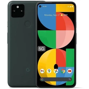 Google Pixel 5a 5G - 128GB - Unlocked - Mostly Black - Fair - Picture 1 of 1