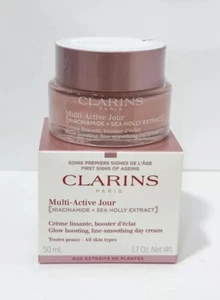 Clarins Multi-Active Jour Glow Boosting & Line-Glättung Tagescreme - 1,6 Unzen - Bild 1 von 5