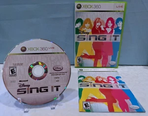 Disney Sing It (Microsoft Xbox 360, 2008) with Manual - Tested & Working - Picture 1 of 2