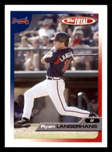 2005 Topps Total  #306 Ryan Langerhans Atlanta Braves