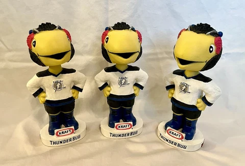Tampa Bay Lightning Thunderbug Bobble Head Kraft Hockey NHL Cover