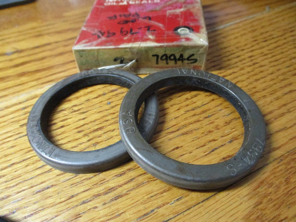 1960 1961 1962 63 64 65 + FORD FALCON & MERCURY COMET + Front Wheel Seals + NOS - Image 1 of 1