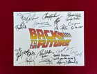 Back to the Future Title Card Cast-Signed- 8.5x11- Autograph Reprints