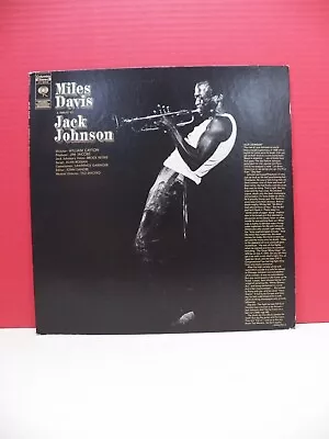 12" LP VG++/EX Miles Davis A Tribute To Jack Johnson 1971 Columbia Reissue - Image 1 of 4
