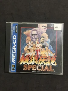 FATAL FURY SPECIAL SEGA MEGA CD NTSC JAPAN USATO COMPLETO - Imagen 1 de 6