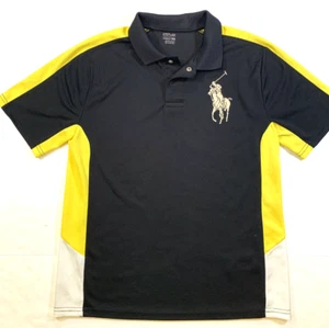 Polo Ralph Lauren Shirt Womens XL Big Pony Short Sleeve Colorblock Tennis Pickle - Picture 1 of 5