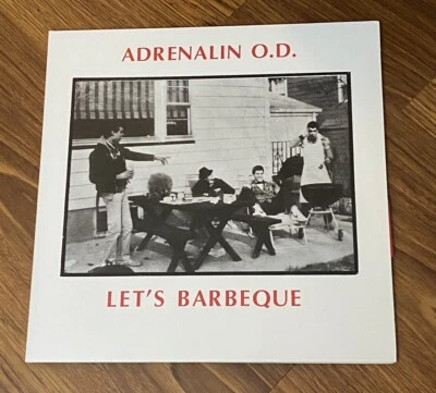 ADRENALIN O.D. Let's Barbeque 12" EP PUNK ROCK ￼ Millennium Edition BCR202-1 - Image 1 of 4