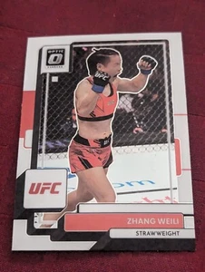 2023 Panini Donruss Optic UFC #87 Zhang Weili - Picture 1 of 2