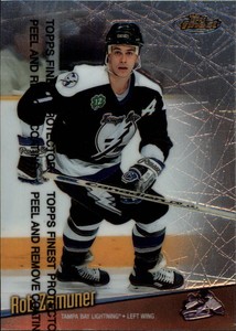 1998-99 Finest Lightning Hockey Card #20 Rob Zamuner