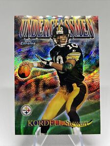 1997 Topps Chrome Underclassmen Kordell Stewart Refractor #U10 Steelers 
