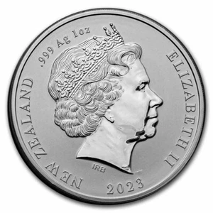 2023 New Zealand 1 oz Silver Tokoeka Kiwi Specimen - Bild 1 von 4