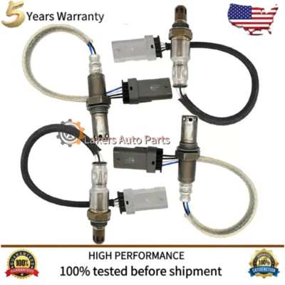 Sensor de oxígeno arriba+abajo 4 piezas para 2014-17 Gmc Sierra 1500, 2015-18 Yukon Yukon XL Foto 1 de 4