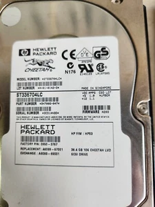 Hewlett Packard 9N7006-047 Cheetah 36.4GB Hard Drive (#163) - Picture 1 of 1