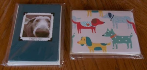 Hallmark Blank "Dog Theme" Note Cards New w/Envelopes 2 pkgs of 10 - Picture 1 of 7