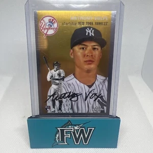 2023 Topps Cromo Platino Aniversario Anthony Volpe Novato RC Yankees #100 - Imagen 1 de 2