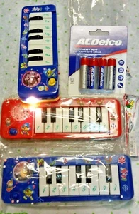 Musical Piano with flashlight 3 pk for $10.99 free shipping batteries included - Picture 1 of 3