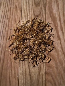 300 Pcs 24K Gold Plated Bow Tie Crystal Connectors Chandelier Clips Fastener MJI - Picture 1 of 5