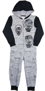 Star Wars Stormtrooper Boys Sleepsuit Pyjamas All in one One piece 4-14 Year - Picture 1 of 1