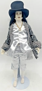 2003 TONNER WHITE SKIN TATTOOED 17" GOTHIC MALE DOLL UNTAGGED WELL MADE OUTFIT - Picture 1 of 16