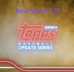 2024 Topps Baseball  Update Series 1-175 - Picture 1 of 1