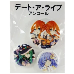 Date A Live Angkor Can Badge Button Set Animate Limited Anime Toy Kawaii - Picture 1 of 4