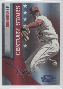 2008 Donruss Threads Century Stars Century Proof /100 Bob Gibson #CS-11 HOF
