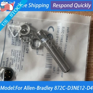 Proximity Sensor Switch For Allen-Bradley 872C-D3NE12-D4 872CD3NE12D4 10-30VDC - Picture 1 of 6