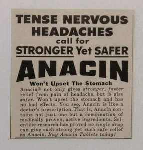 Pubblicità Anacin 1956 - Foto 1 di 1