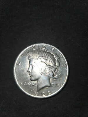 1922 S Peace Silver Dollars (VF)-3 Coins-$139 0r single coins at $49 - Image 1 of 2