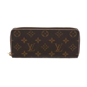 LOUIS VUITTON Monogram Portefeiulle Clemence Flower Braun M64201 800000143055000 - Bild 1 von 10