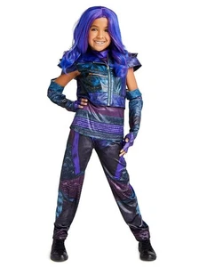 New Disney Store Girls Size Small 5 6 Descendants 3 Mal Costume - Picture 1 of 1