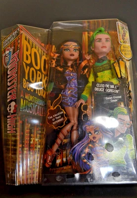 Monster High Boo York Boo York Cleo de Nile & Deuce Gorgon set 2014 READ - Image 1 of 4
