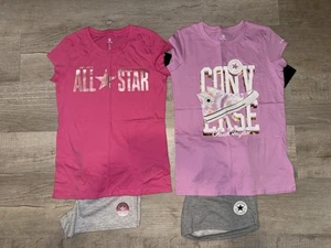 Converse - 2 T-shirts & 2 Pair of Shorts - Size L - NWT - Picture 1 of 1