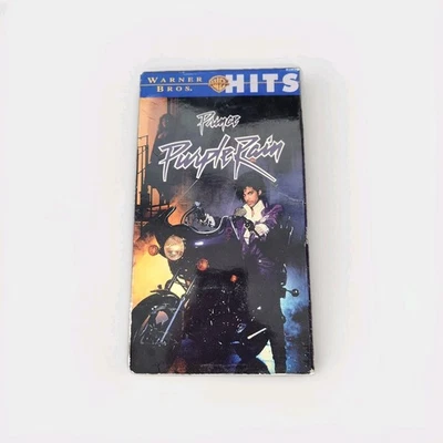 VTG Prince Purple Rain VHS Warner Bros Hits Rock n' Roll Music Video Tape 1997 - Image 1 of 4