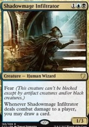 Shadowmage Infiltrator - Commander 2017 #193/309 MTG Magic The Gathering - Image 1 of 1