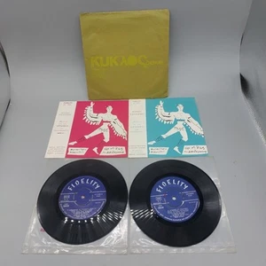 Manos Hadjidakis, Aristophanes' "The Chickens", 2 Fidelity EPs, 1960, Scarce. - Picture 1 of 5