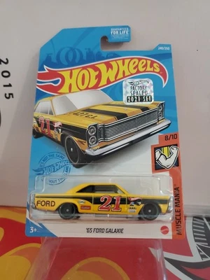 Hot Wheels 2021 Treasure Hunt '65 Ford Galaxie - Factory Sealed Hologram - Image 1 of 4