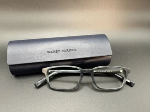Warby Parker Eye Glasses Frames Only Hardy 175 51-18-145 Blue Gray Acetate - Picture 1 of 11