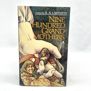 Nine Hundred Grandmothers by R. A. Lafferty 1982, Paperback Ace Sci-fi Vintage - Picture 1 of 9