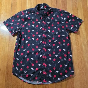 IT Chapter Two Kurzarm Button Down Hemd XL Pennywise Halloween 🎈 - Bild 1 von 7