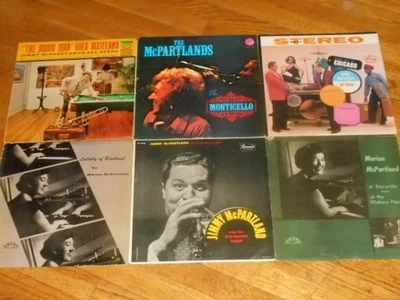 MARIAN & JIMMY McPARTLAND lot 6x LP monticello STORYVILLE lullaby of birdland - Image 1 of 4