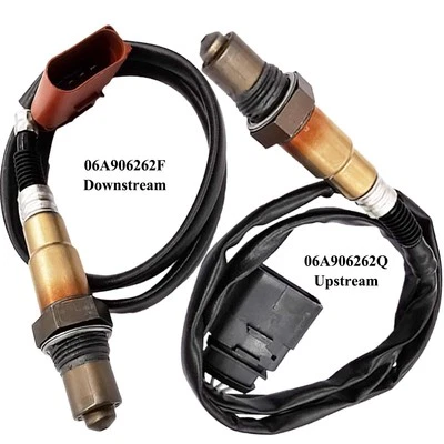 Nuevo conjunto de 2 sensores de oxígeno aguas arriba aguas abajo para Audi TT VW Jetta Beetle Golf Foto 1 de 4