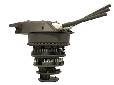 Fujimi model 1/200 equipment series No.1 Yamato 94 46cm Triple main turret Kit - Image 1 of 4