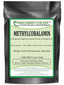 MethylCobalamin - natürliches Vitamin B-12 reines Pulver (1.000.000 IE pro gm), - Bild 1 von 2