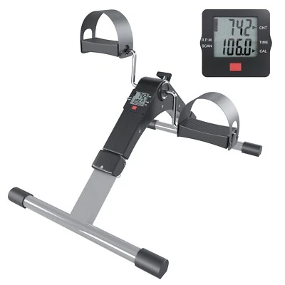Pedaliera riabilitazione mini cyclette dispositivo pieghevole per anziani bike - Immagine 1 di 4