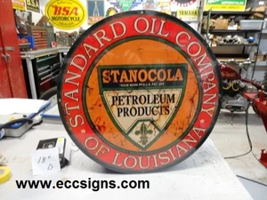 Stanocola Standard Oil Louisiana 18" Weathered - Picture 1 of 3