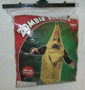 Zombie Banana Adult One Size Fits Most Halloween Full Costume Rasta Imposta