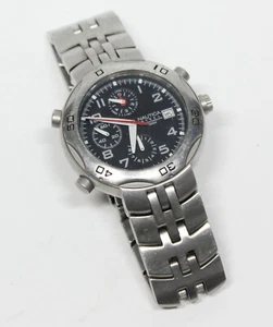 Nautica Steel Chronograph Mens Watch 100m Stainless - Picture 1 of 4